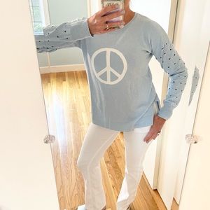 Project Peace Sign Sweater